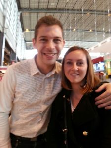 Romain Puértolas et moi-même sans retouches ;-)